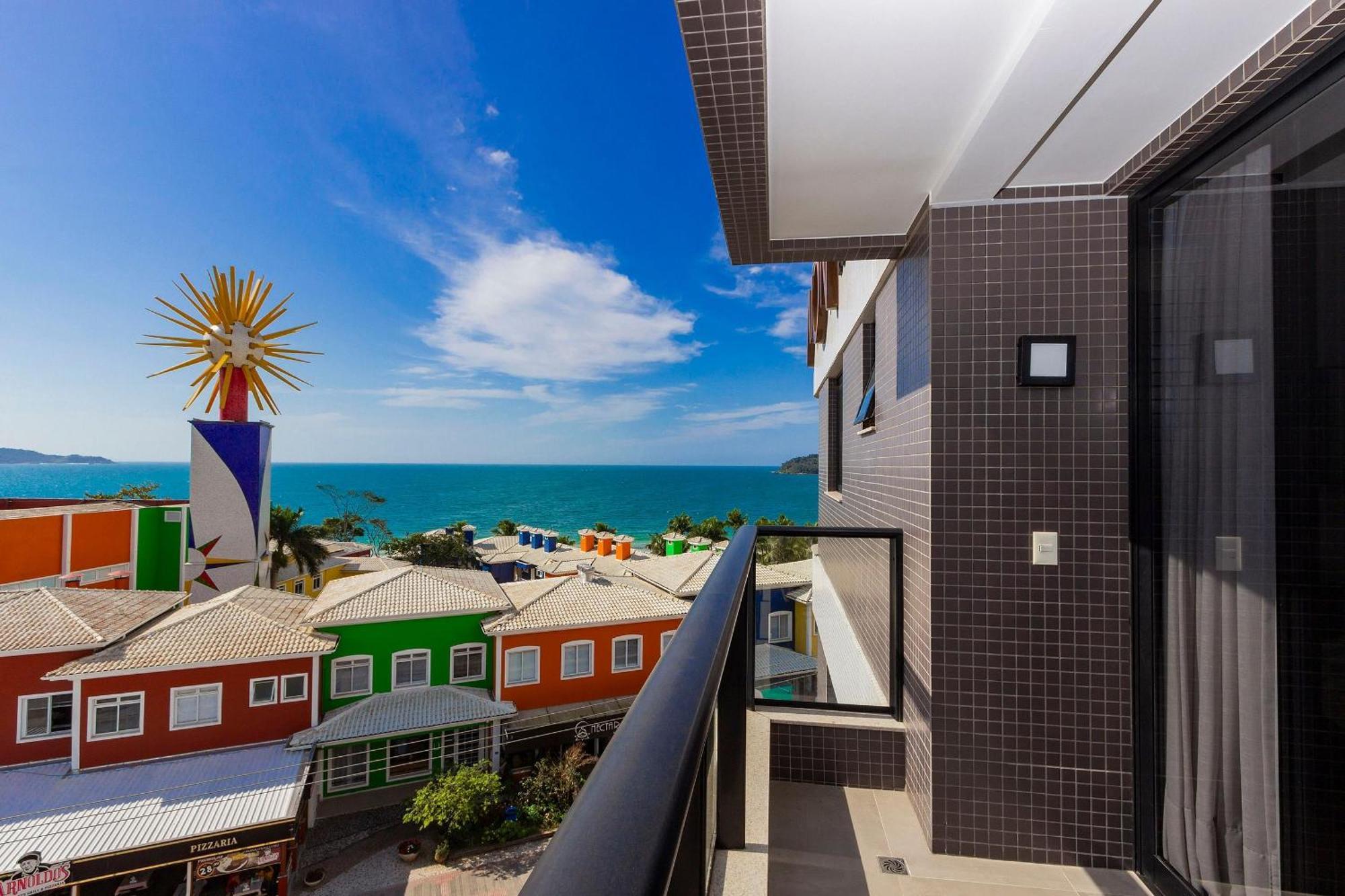 Aion Suites 302 - Lindo Apartamento Com Vista Para O Mar, A 60M Da Praia De Bombinhas, Com Piscina E Academia No Rooftop. Exterior photo
